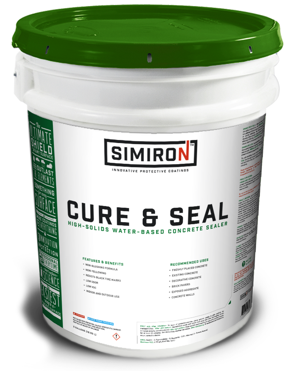Cure and Seal Concrete Sealer- 5 Gallon