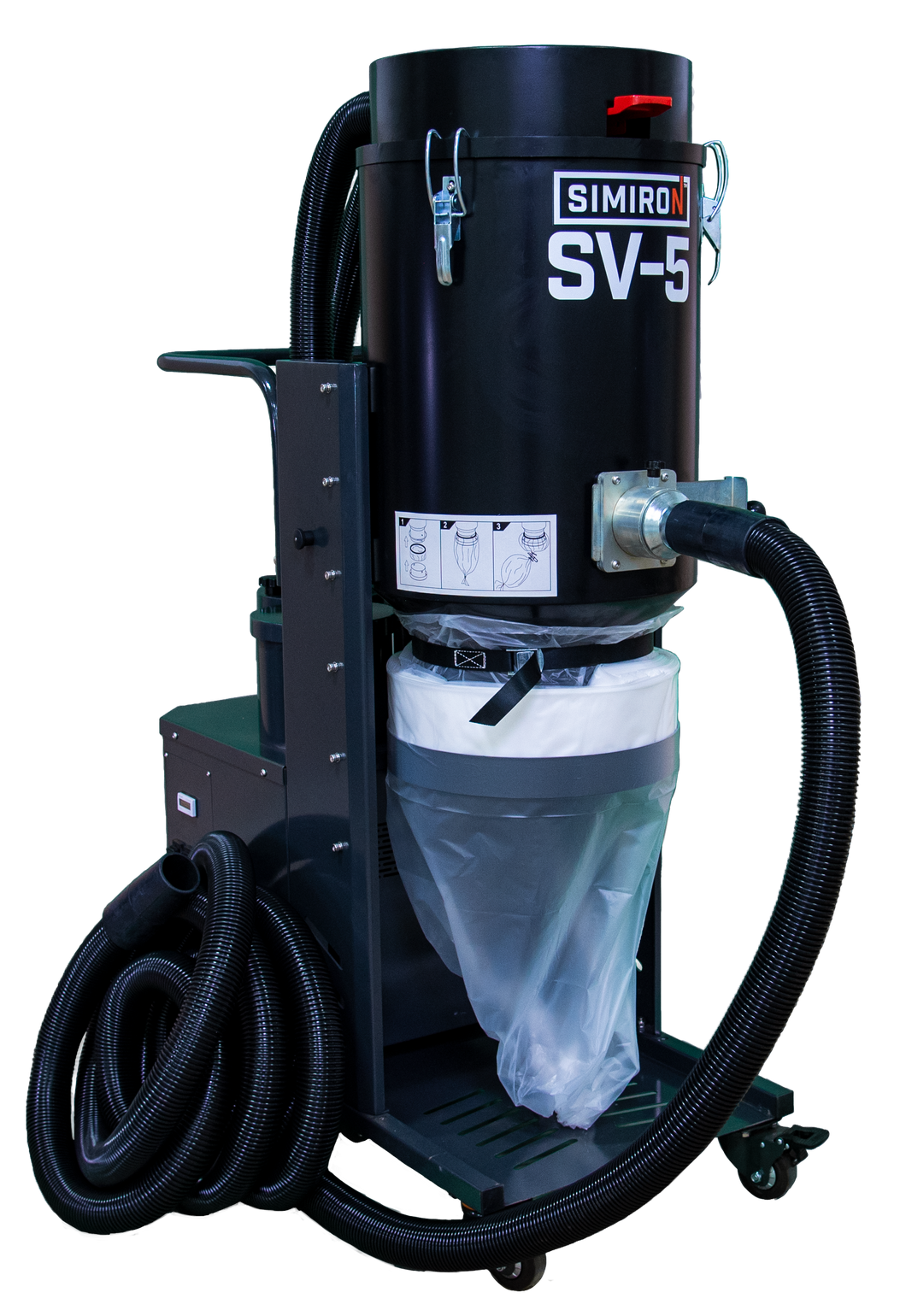 3 Motor SV5 Vacuum-Dual Stage HEPA filter